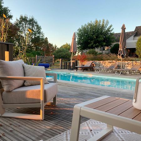 La Ferme Buissonniere Bed & Breakfast Bardou ภายนอก รูปภาพ