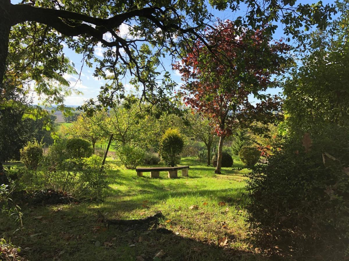 La Ferme Buissonniere Bed & Breakfast Bardou ภายนอก รูปภาพ