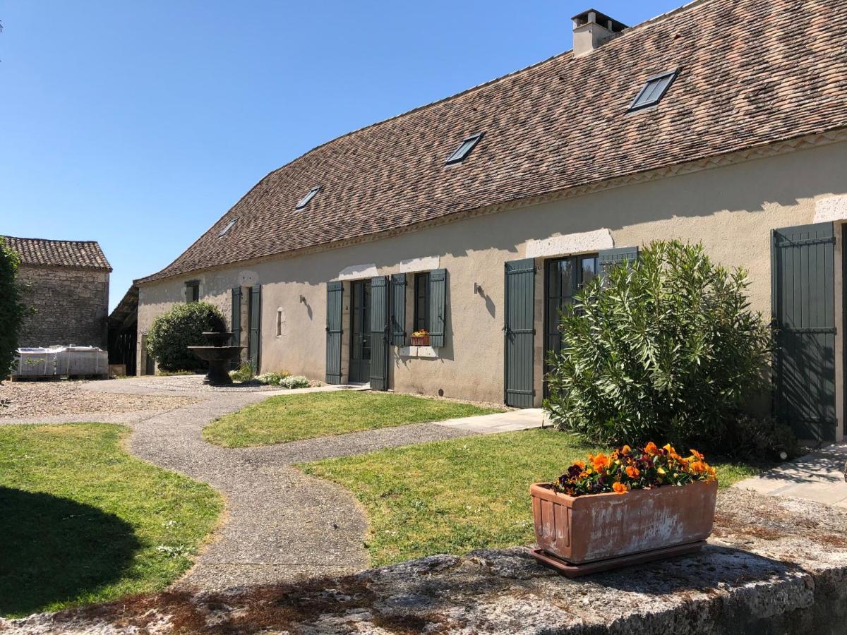 La Ferme Buissonniere Bed & Breakfast Bardou ภายนอก รูปภาพ