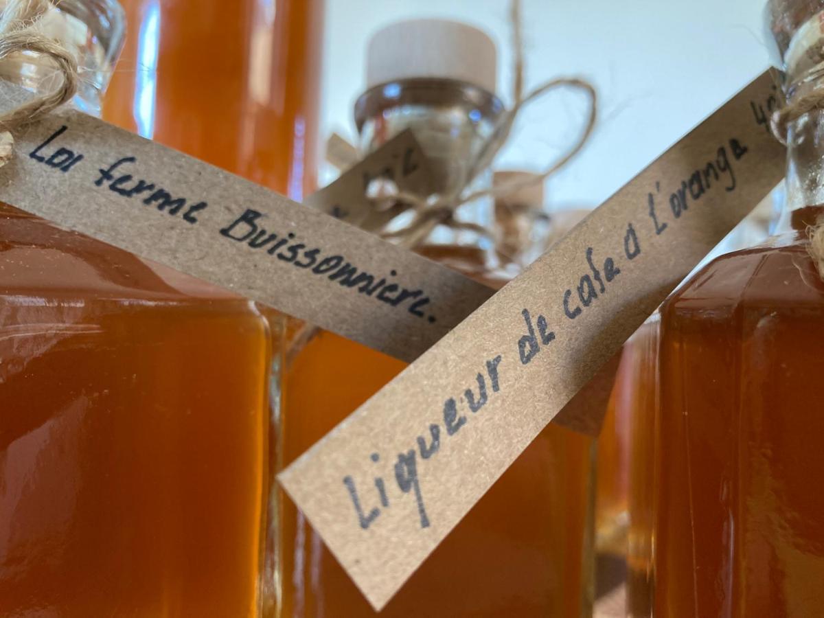 La Ferme Buissonniere Bed & Breakfast Bardou ภายนอก รูปภาพ