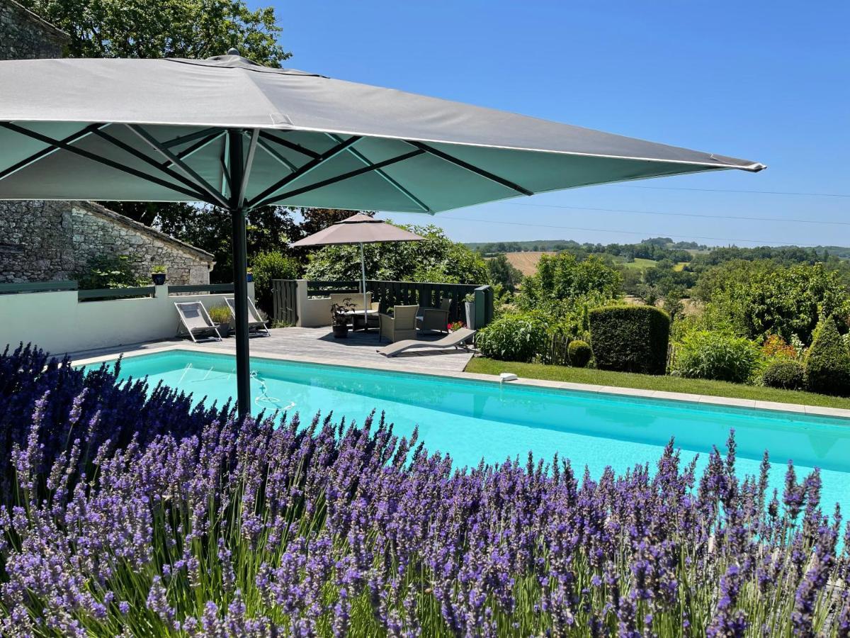 La Ferme Buissonniere Bed & Breakfast Bardou ภายนอก รูปภาพ